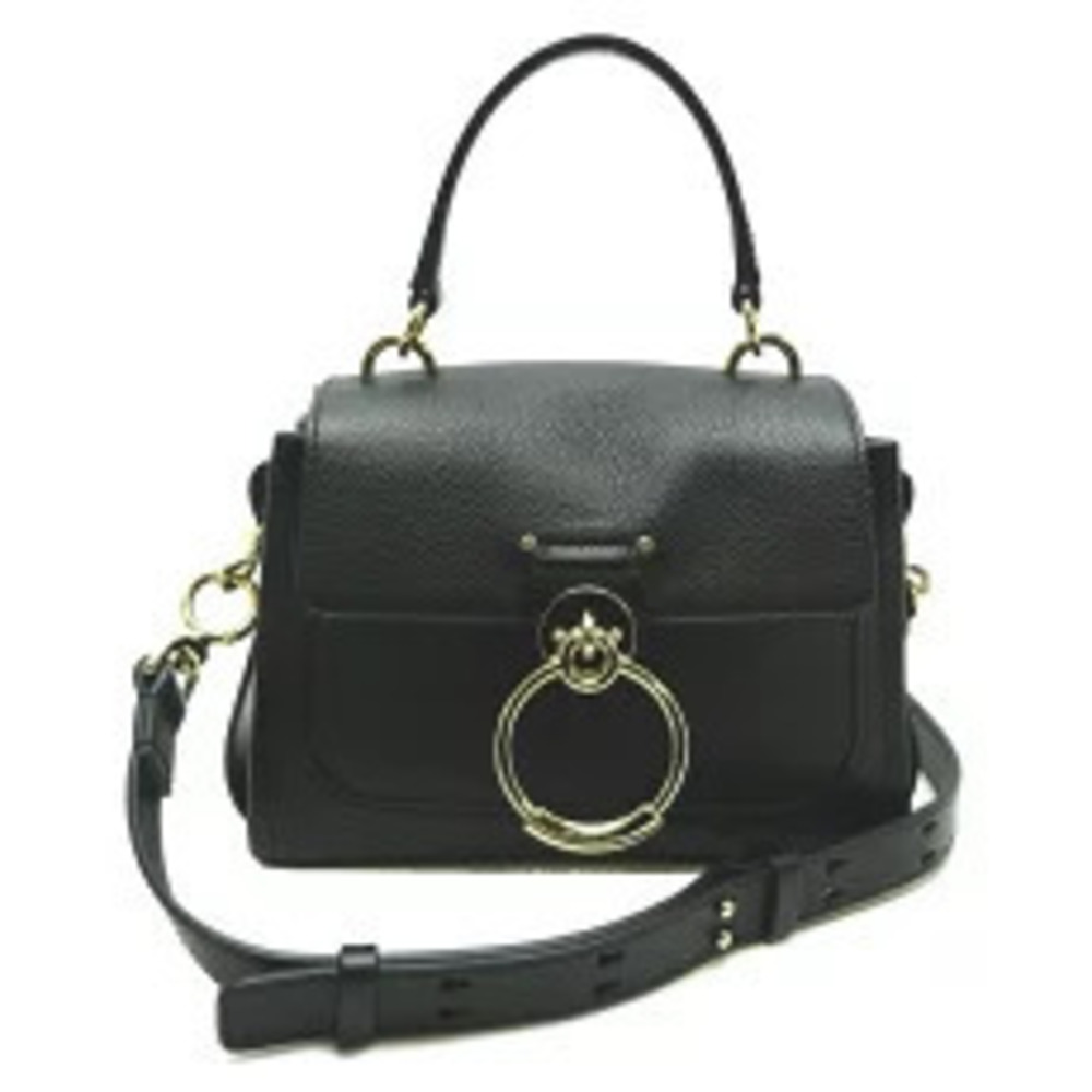 Chloe Day Bag Handbag Leather Black - Picture 1 of 8